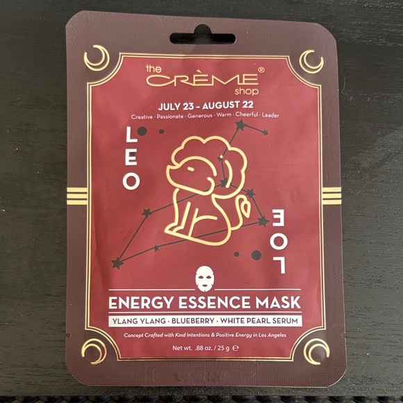 The Creme Shop Other - The Crème Shop Leo Energy Essence Mask♌️ sold-temp out of stock